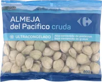Almeja del Pacífico cruda ultracongelada
