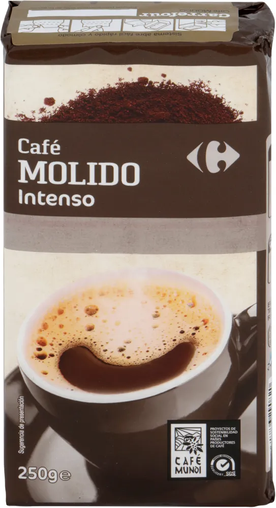 Café molido intenso