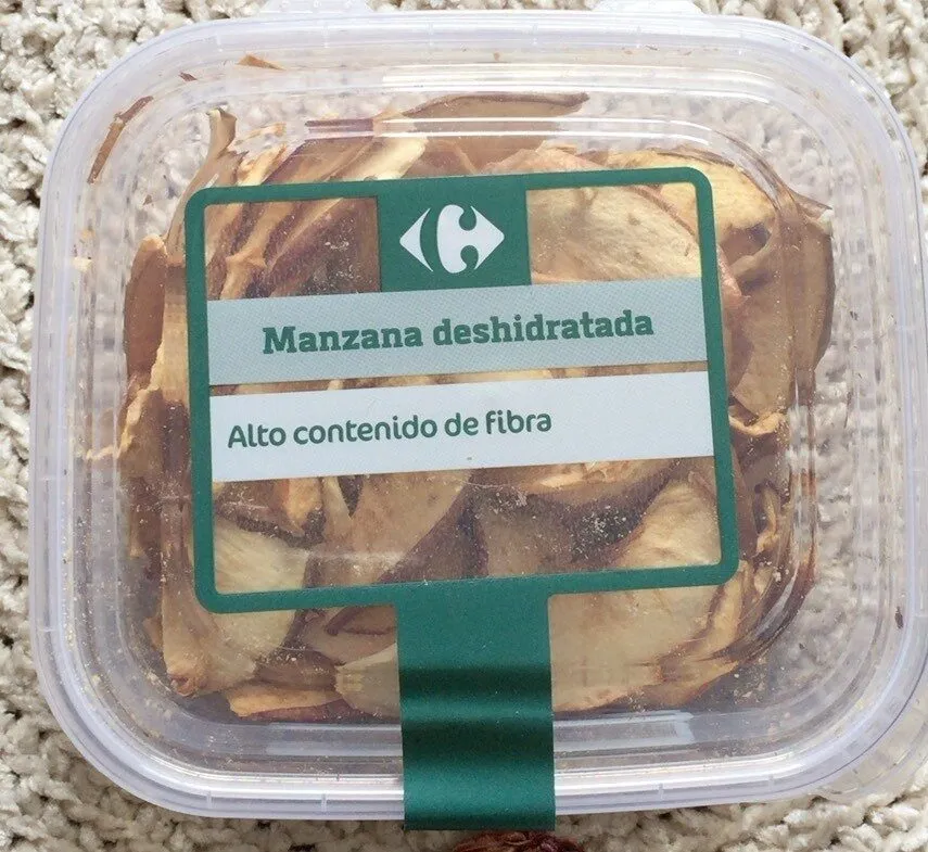Manzana deshidratada