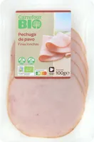 Pechuga de pavo cocida ecológico
