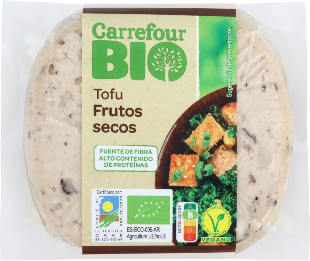 Tofu frutos secos