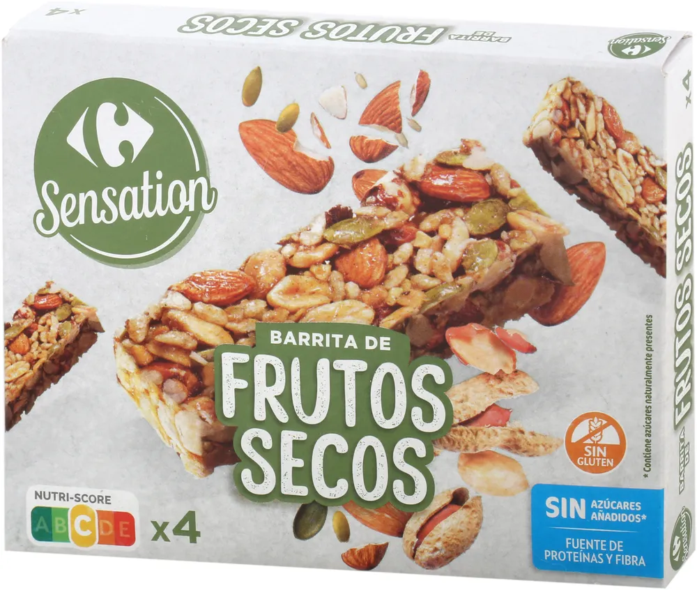 Barrita de frutos secos