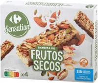 Barrita de frutos secos