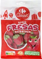 Caramelo de goma fresas silvestre