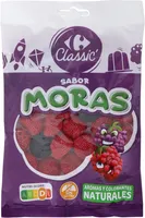 Caramelo de goma moras