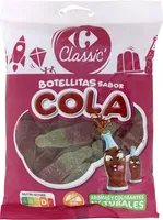 Caramelo de goma botellitas sabor cola