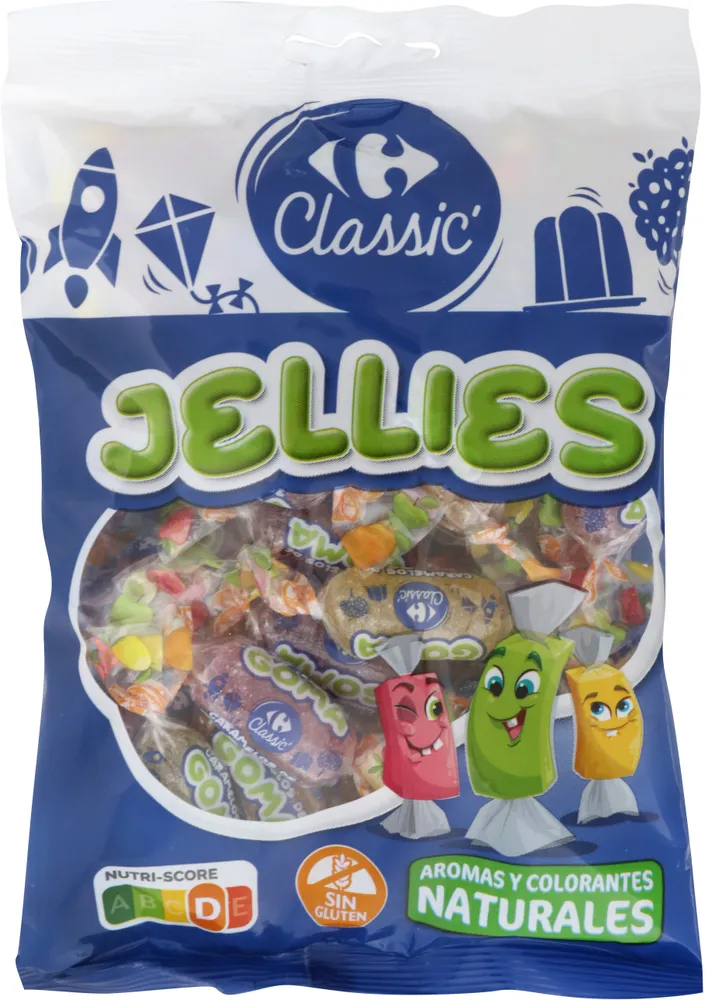 Caramelos de goma Jellies