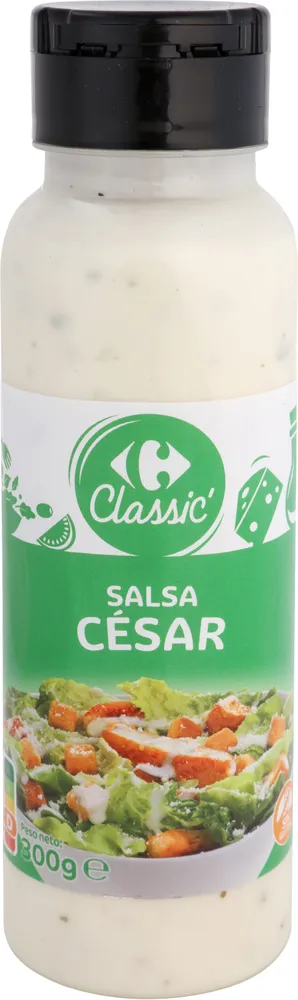 Salsa cesar ensalada