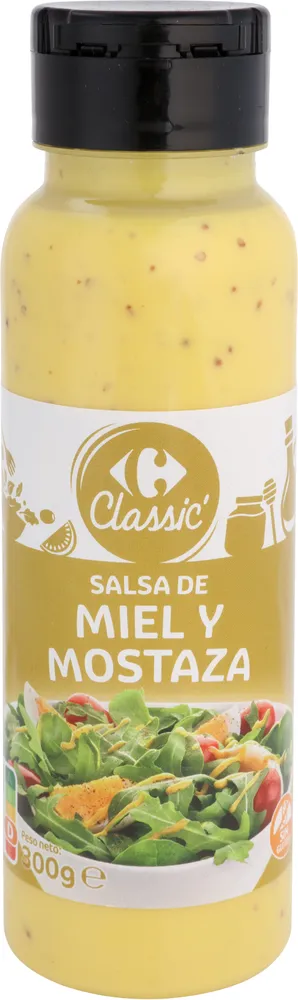 Salsa miel y mostaza