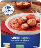 Albóndigas de ternera con tomate