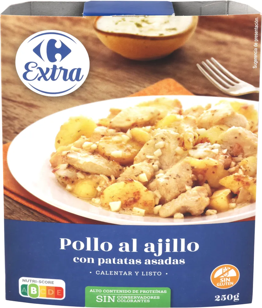Pollo al ajillo