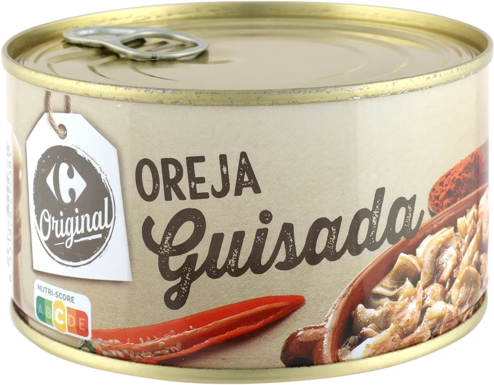Oreja guisada
