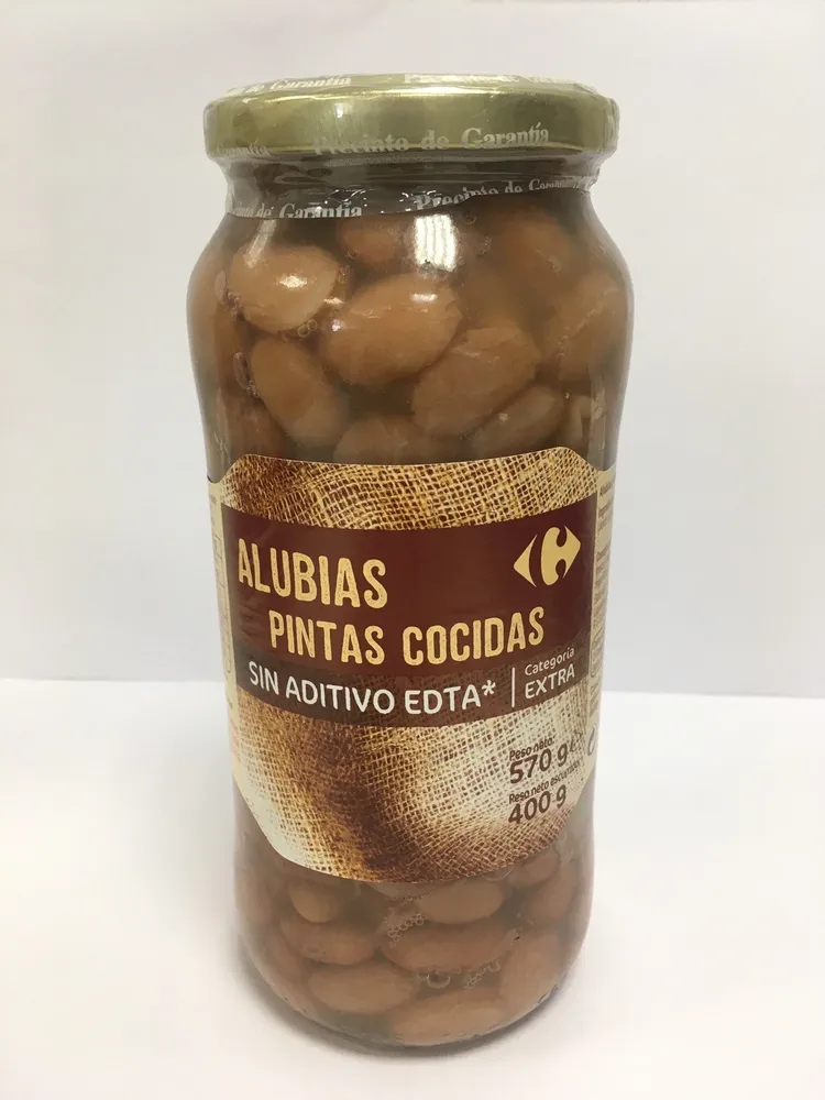 Alubias pintas cocidas