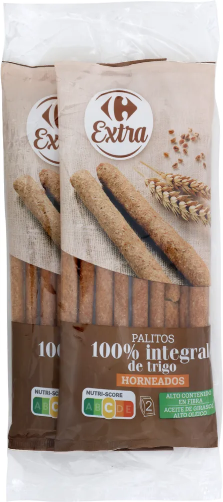 Palitos 100% integrales