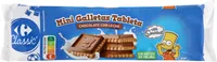 Mini galletas tableta chocolate con leche