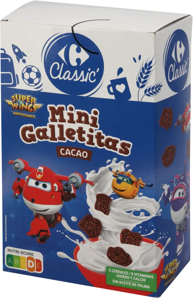 Minigalletitas cacao