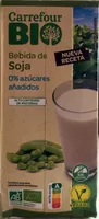 Bebida de soja 0% azúcares añadidos