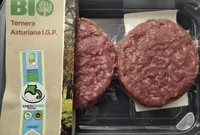4 Hamburguesas bio ternera asturiana igp ecologica