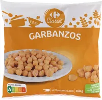 Garbanzo congelado