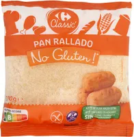 Pan rallado sin gluten