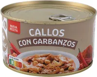 CALLOS CON GARBANZOS