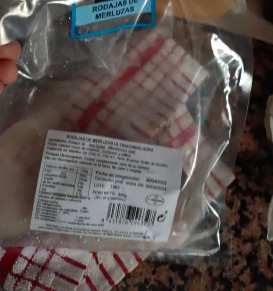Rodajas de merluza