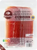 Jamón serrano gran reserva 50% Duroc
