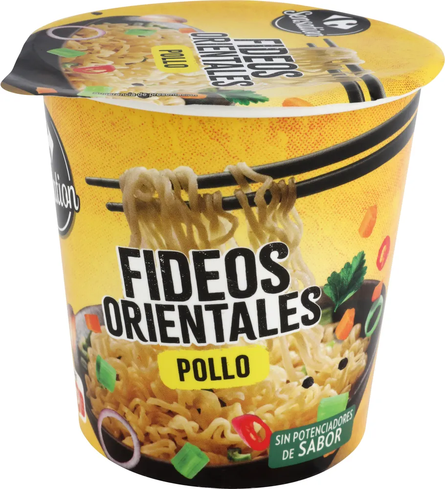 Noodles de pollo