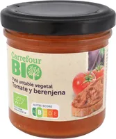 Paté Untable Vegetal Tomate Y Berenjena