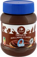 Crema cacao avellanas 0% azúcares