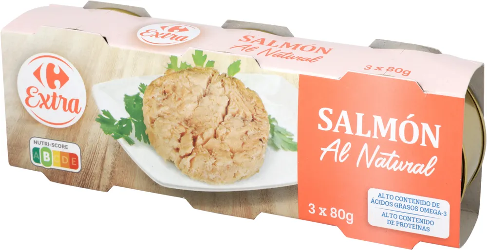 Salmón al natural