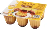 Flan Sabor A Vainilla Con Caramelo