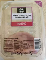 Jamón cocido extra finas lonchas