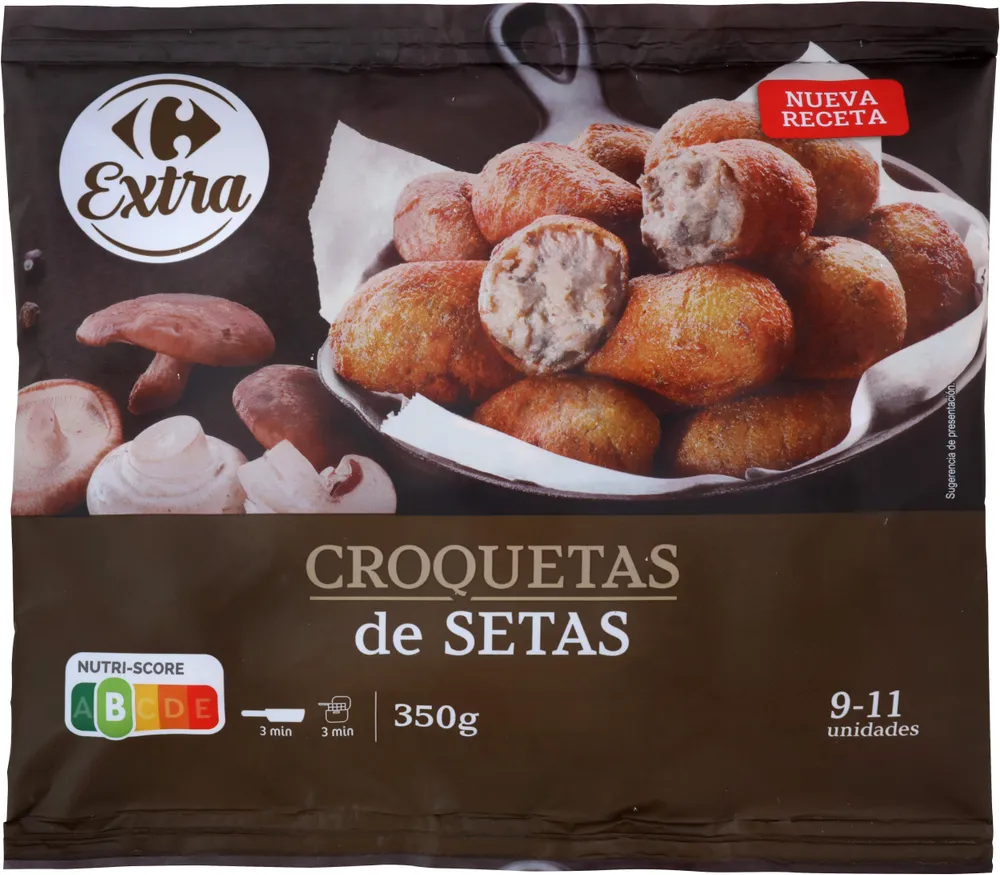 Croquetas de setas