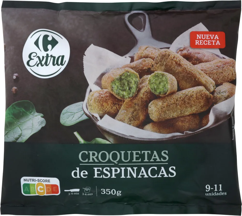 Croquetas de espinacas