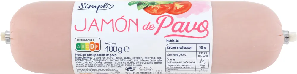 Jamon De Pavo Pieza