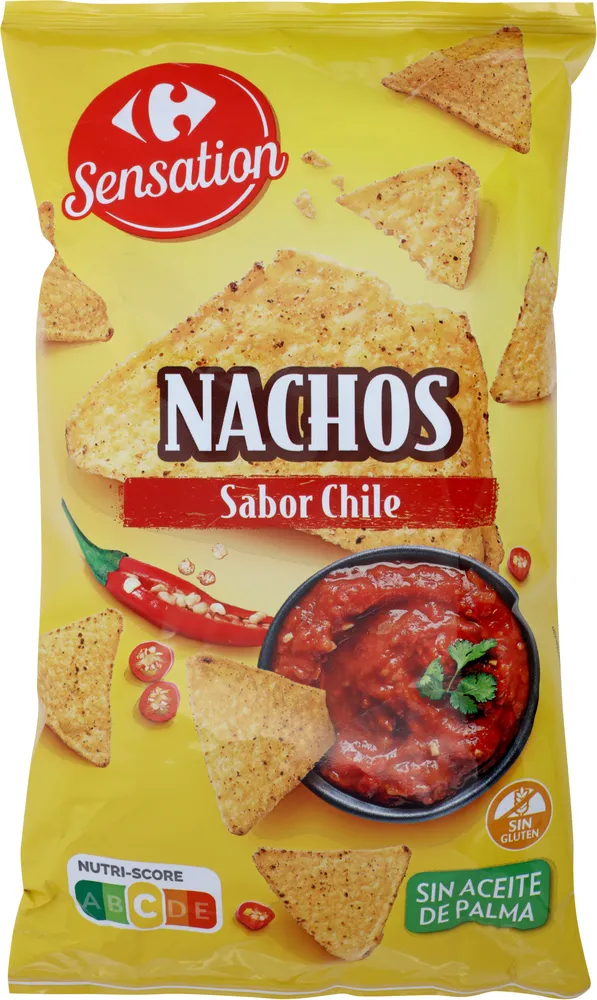 Nachos sabor Chile