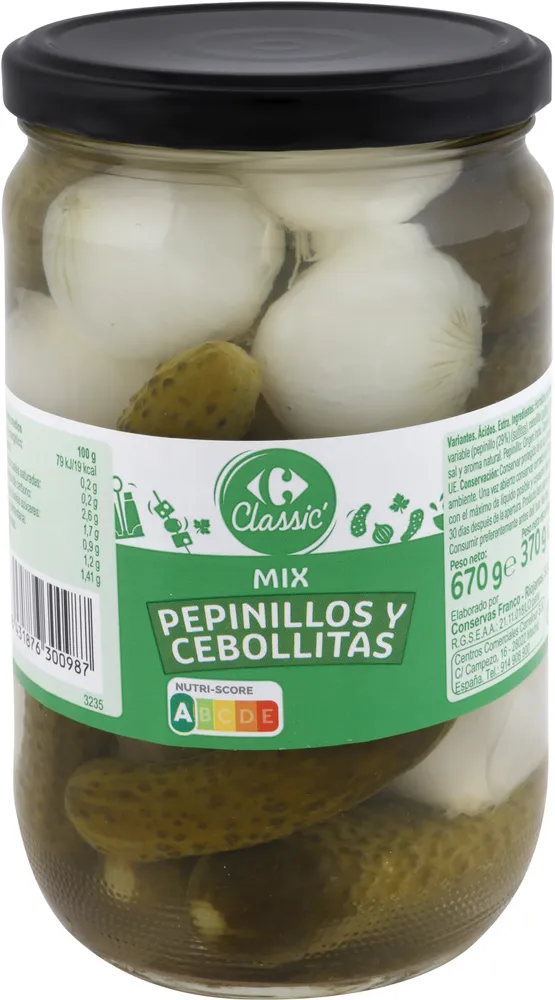 Pepinillos Y Cebollitas