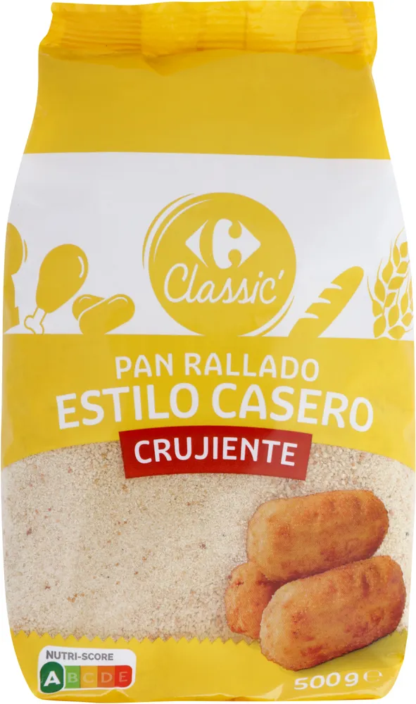 Pan Rallado Estilo Casero Crujiente