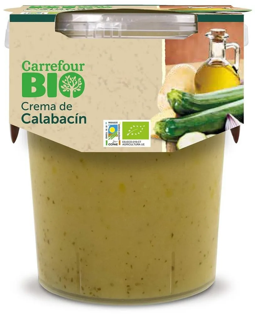 Crema de calabacín