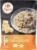 Risotto con 4 quesos
