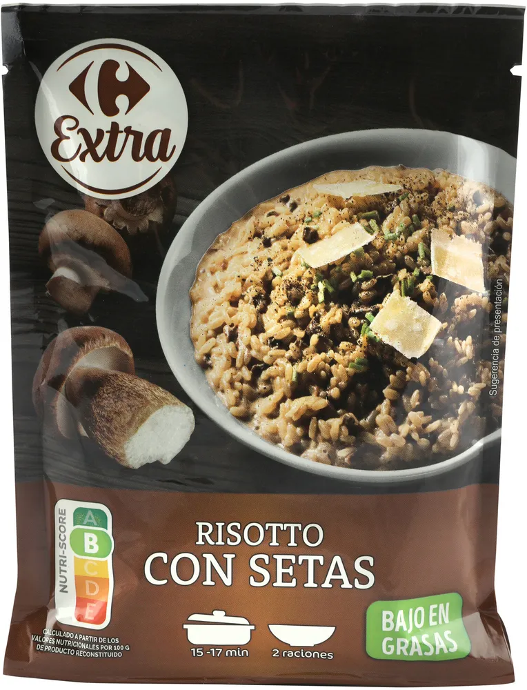 Risotto con setas