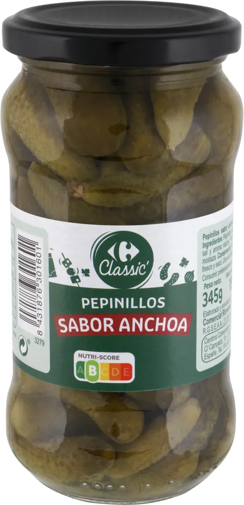 Pepinillos Sabor Anchoa