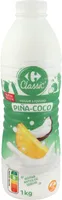 Yogur líquido piña y coco