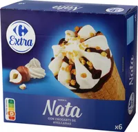 Cono Sabor Nata Con Crocanti De Avellana