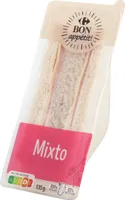 Sandwich mixto