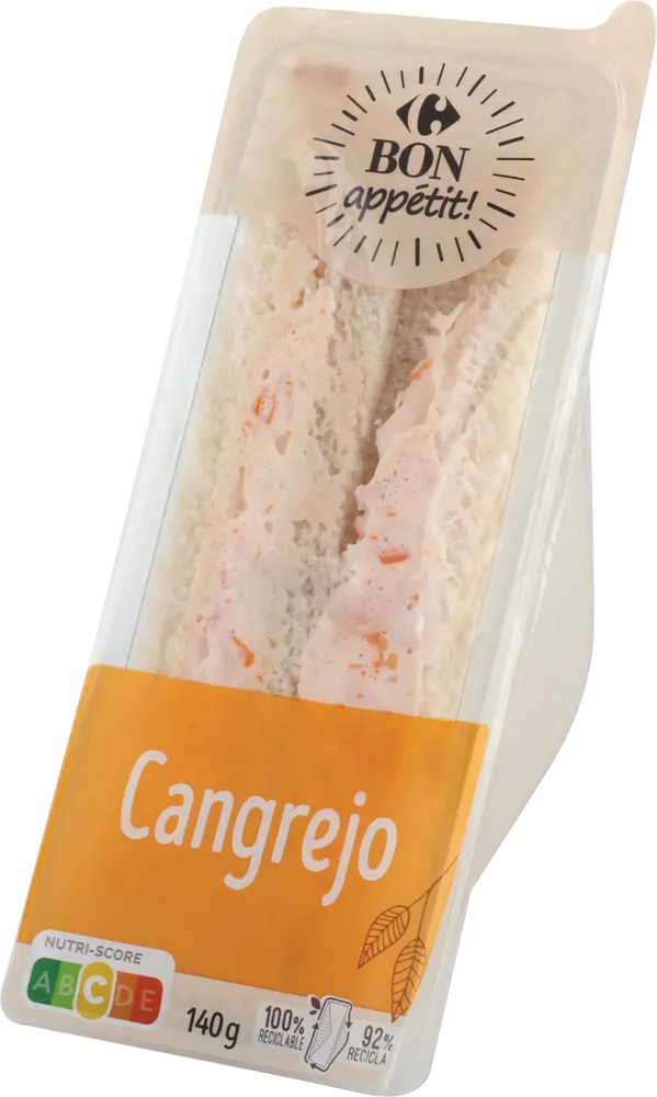 Sándwich cangrejo