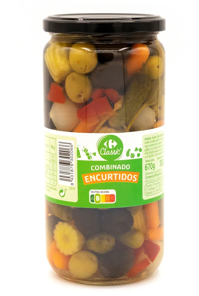 Cocktail de encurtidos combinado