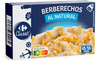 Berberechos al natural