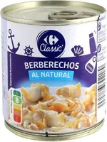 Berberechos al natural